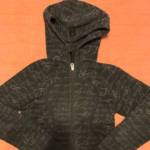 LuluLemon Scuba hoodie - rare script